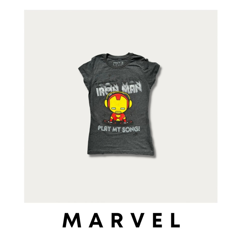 Marvel Iron Man DJ Graphic Tee